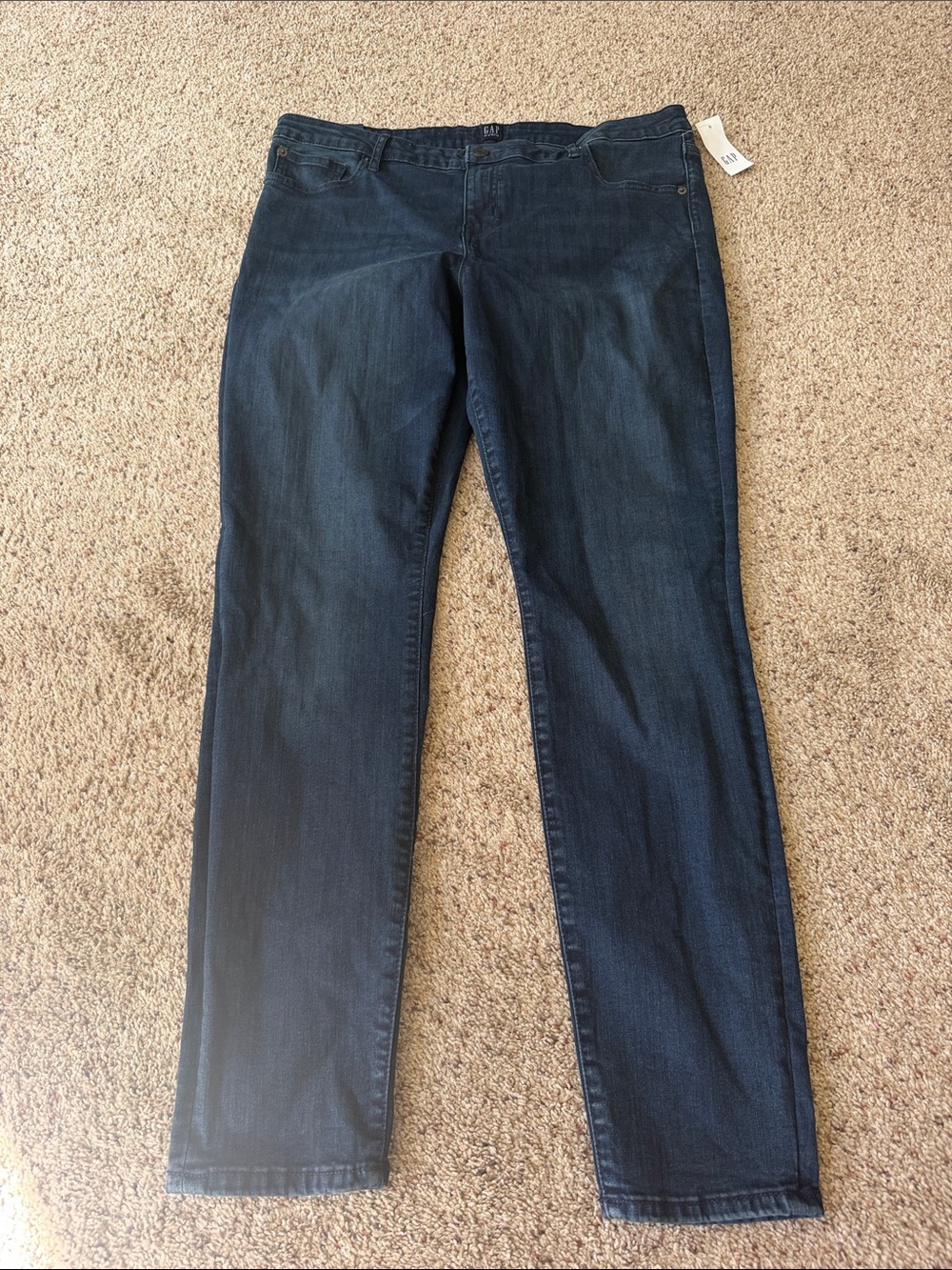 GAP Dark Blue Stretch Jeans for Women